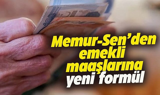 Memur-Sen'den emekli maaşlarına yeni formül