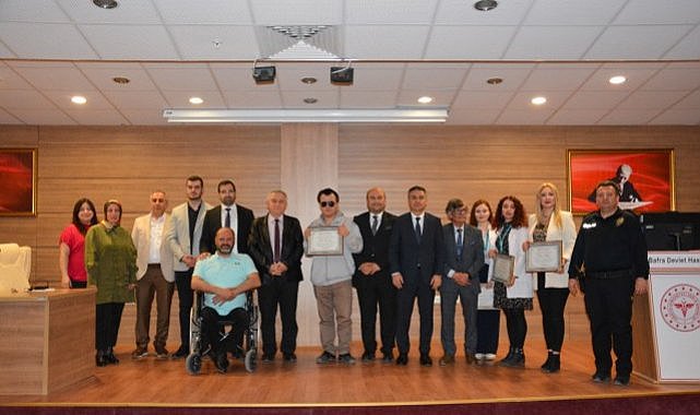 Samsun Bafra Devlet Hastanesi’nde engelliler ile ilgili farkındalık etkinliği