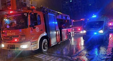 Samsun'da 12. kattaki dairede yangın çıktı!