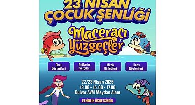 Samsun’da 23 Nisan coşkusu Bulvar AVM’de!