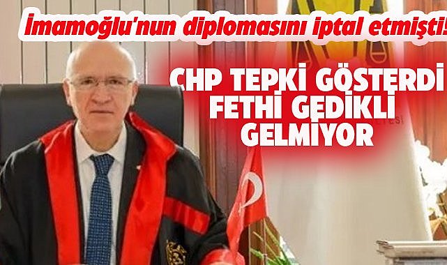Samsun'da CHP'den Fethi Gedikli tepkisi! OMÜ iptal etti