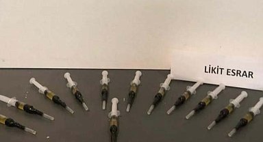 Samsun'da likit esrar ele geçirildi