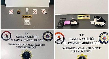 Samsun'da uyuşturucu tacirlerine darbe! 5 kişiye işlem yapıldı