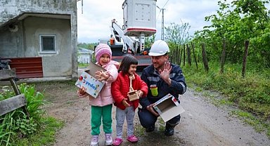 Samsun'da YEDAŞ'tan çocuklara 23 Nisan sürprizi