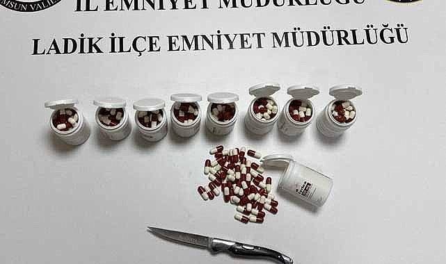 Samsun Ladik'te uyuşturucu tacirleri tutuklandı