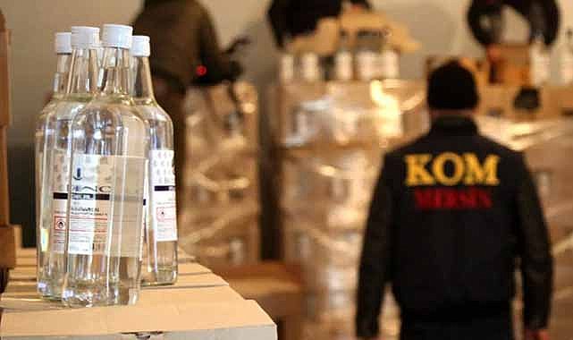 Samsun Yakakent'te sahte içki ve uyuşturucu operasyonu