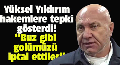 Samsunspor Başkanı Yüksel Yıldırım'dan iptal edilen gole tepki!