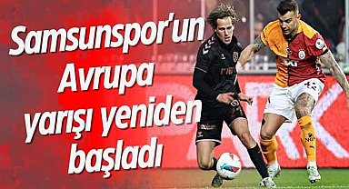 Samsunspor'da Avrupa umudu sürüyor