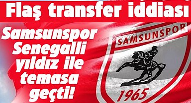Samsunspor transfer için Sambou Soumano ile temas halinde