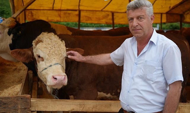 Canik Kurban Pazarı’nda bayram bereketi