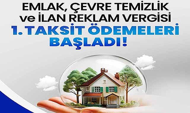 Canik’te vergi ödemeleri başladı
