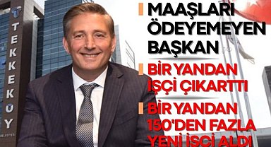 Samsun'da Tekkeköy Belediyesi'nde maaş krizi bir türlü çözülemiyor!
