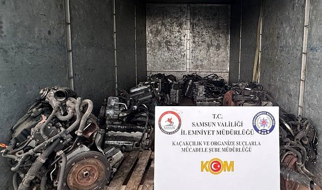 Samsun Tekkeköy'de kaçakçılık operasyonu