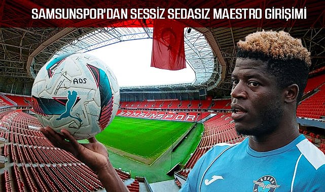 Samsunspor'dan sessiz Maestro girişimi