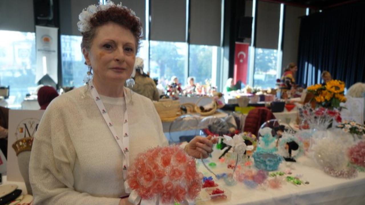 Samsun'da plastik atıklar çiçek açtı