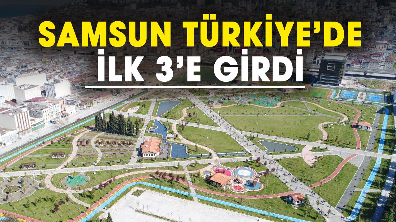 Çevre denetimlerinde Samsun Türkiye’de ilk 3’e girdi