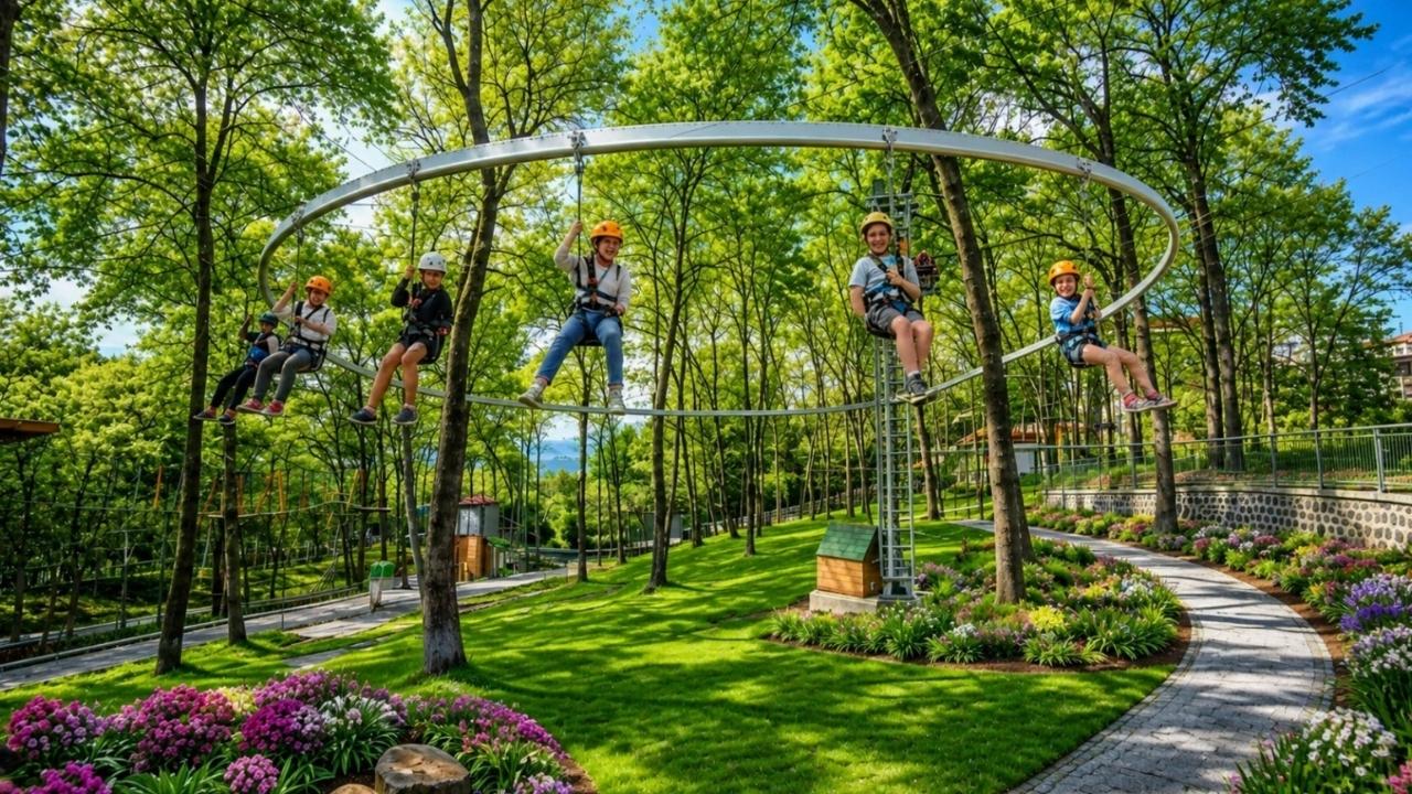 Canik Macera Parkı 19 Mayıs'ta açılıyor