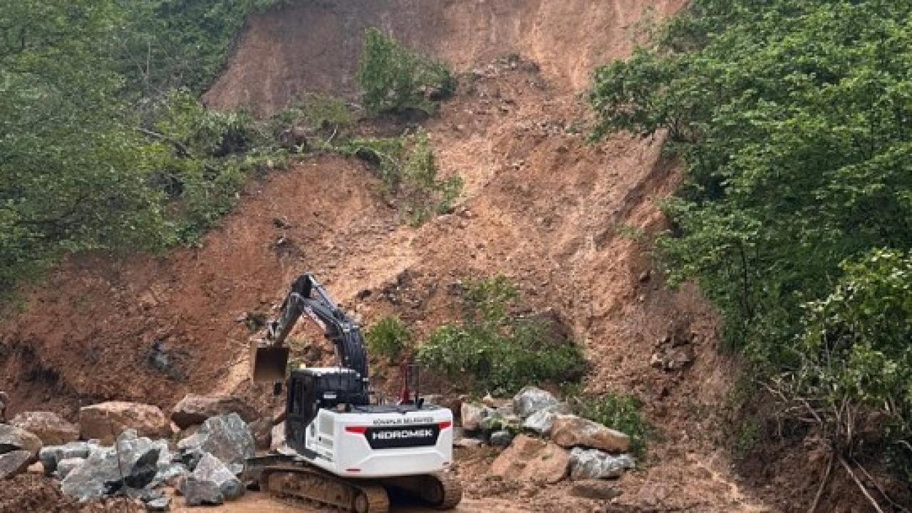 Giresun'da heyelan İçişleri Bakanlığı'nı harekete geçirdi!