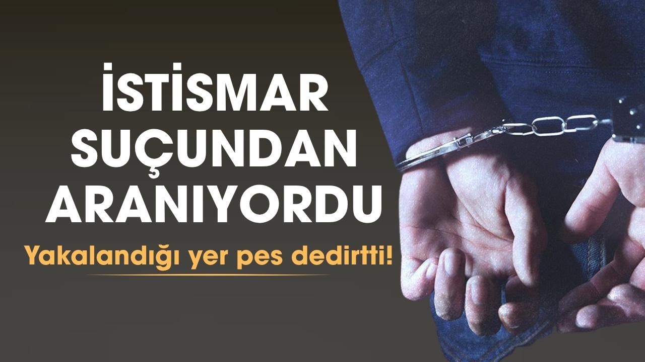 Samsun'da istismar suçundan aranan şahıs çatıda yakalandı