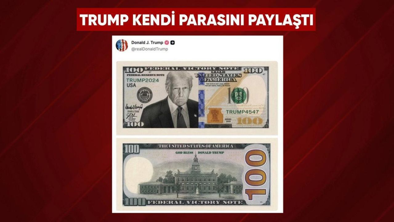 Trump kendi parasını paylaştı! Mesaj ne? Dünyaya ne yapacak?
