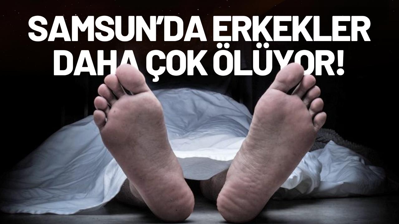 İşte Samsun'da 4 yıllık ölüm raporu! Erkekler daha çok ölüyor - gazetegercek.com.tr