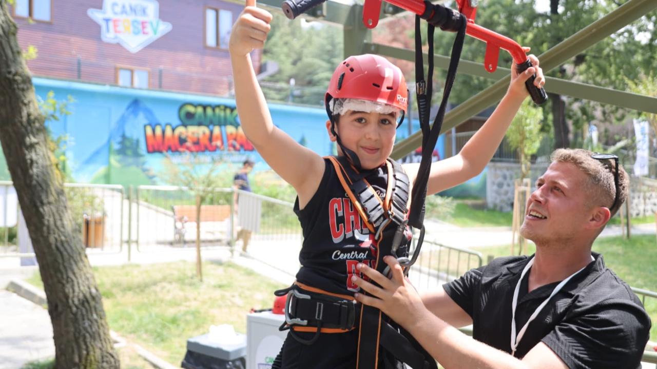 Karneyi Aldılar, Canik Macera Parkı'na Koştular