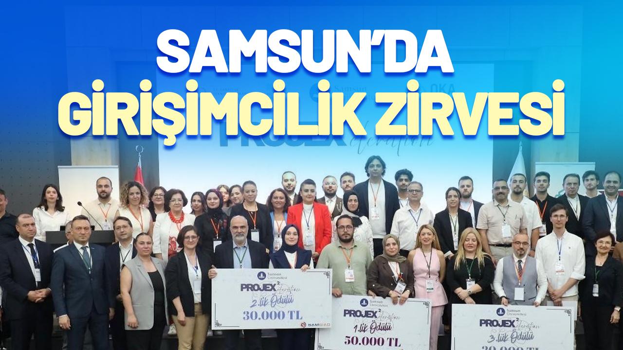 Samsun'da geleceğin 12 girişimi sahneye çıktı