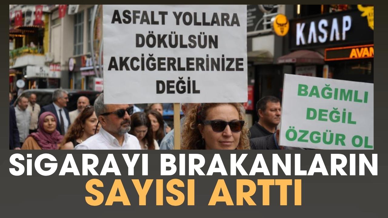 Samsun'da sigarayı bırakanların sayısı arttı