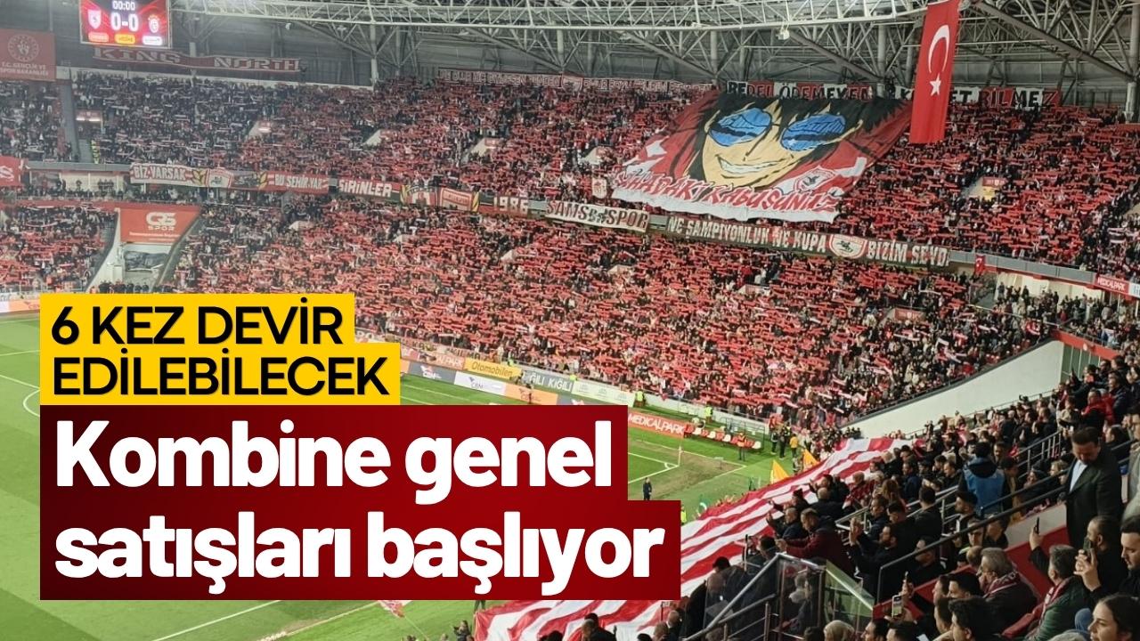 Samsunspor'da 2026-2027 sezonu kombine genel satışı başlıyor