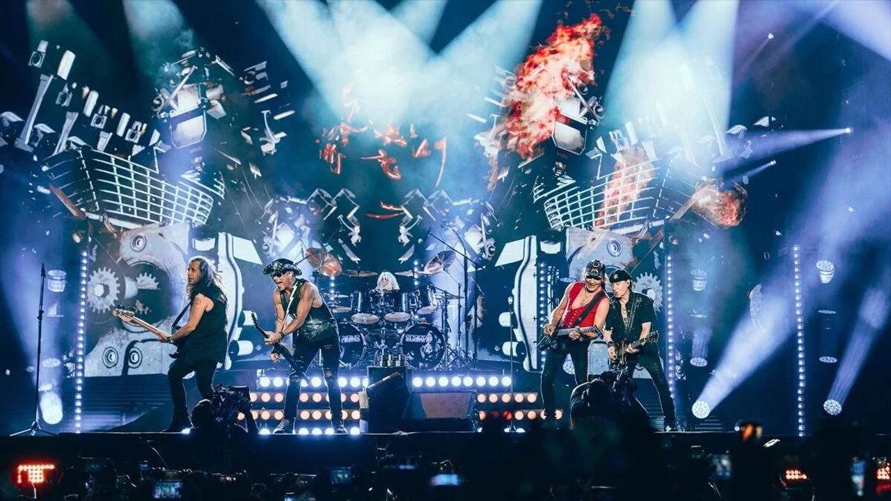 Ünlü rock grubu Scorpions, İstanbul'da konser verdi!