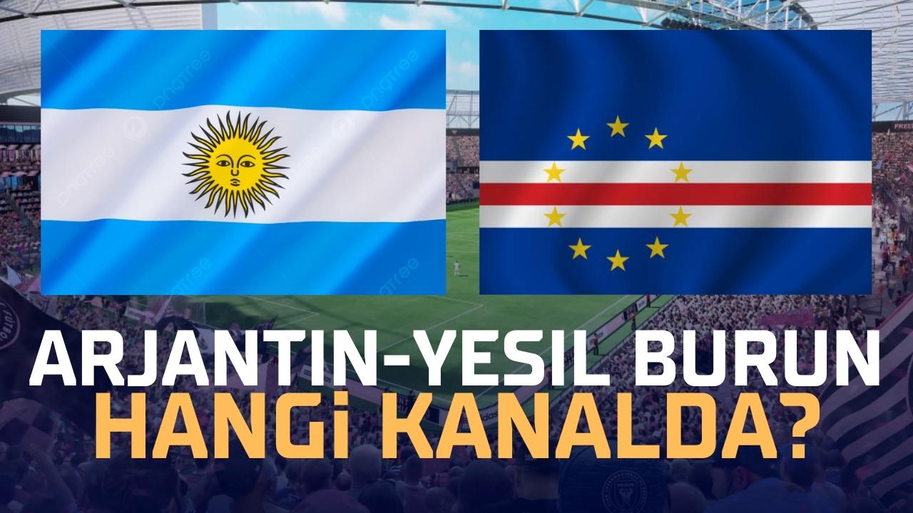 Arjantin maçı saat kaçta ve hangi kanalda?