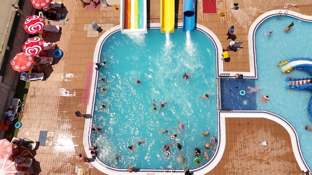Atakum'da aqua park açıldı