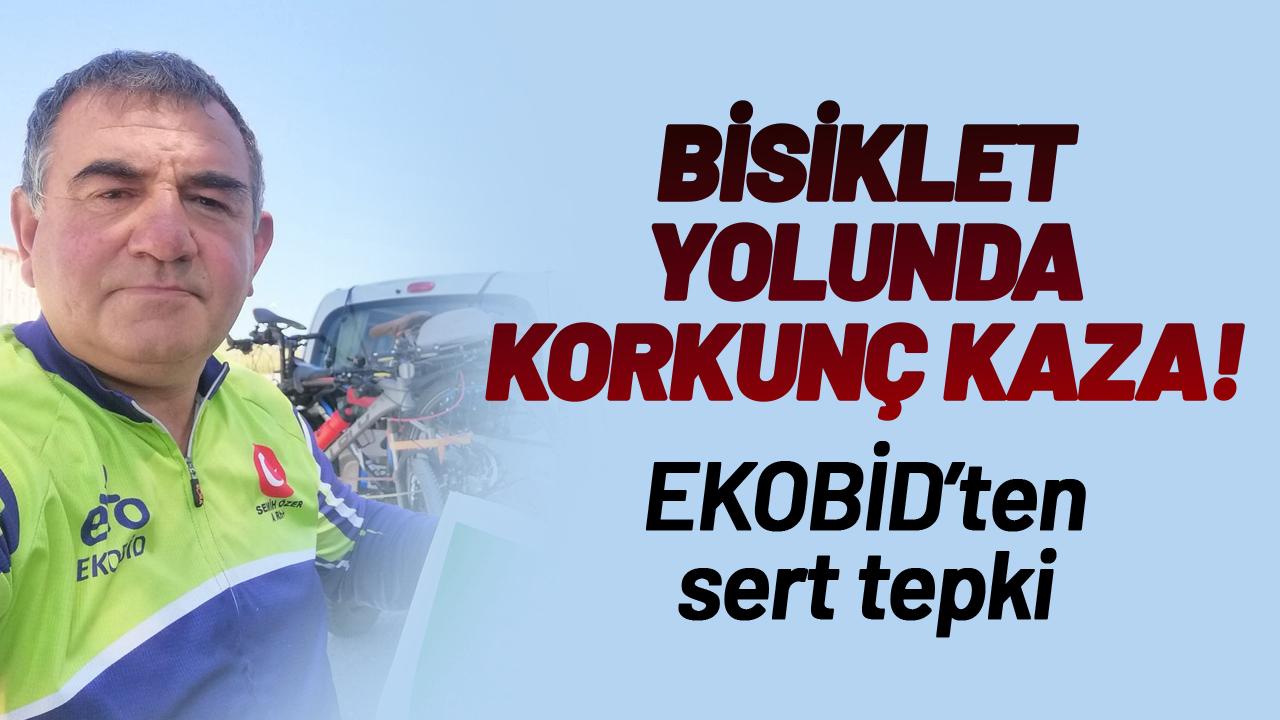 Bisiklet turunda korkunç kaza! EKOBİD'ten sert tepki