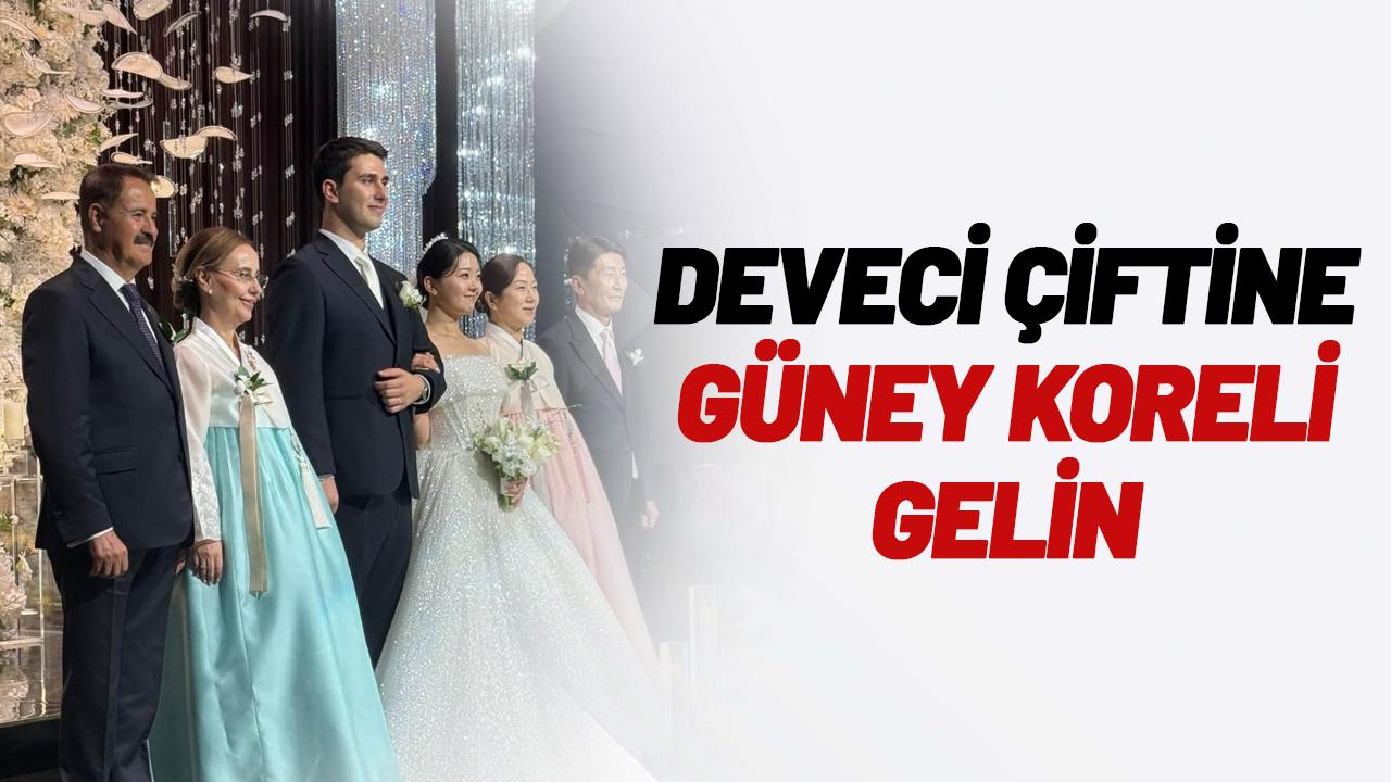 Deveci çiftine Güney Koreli gelin