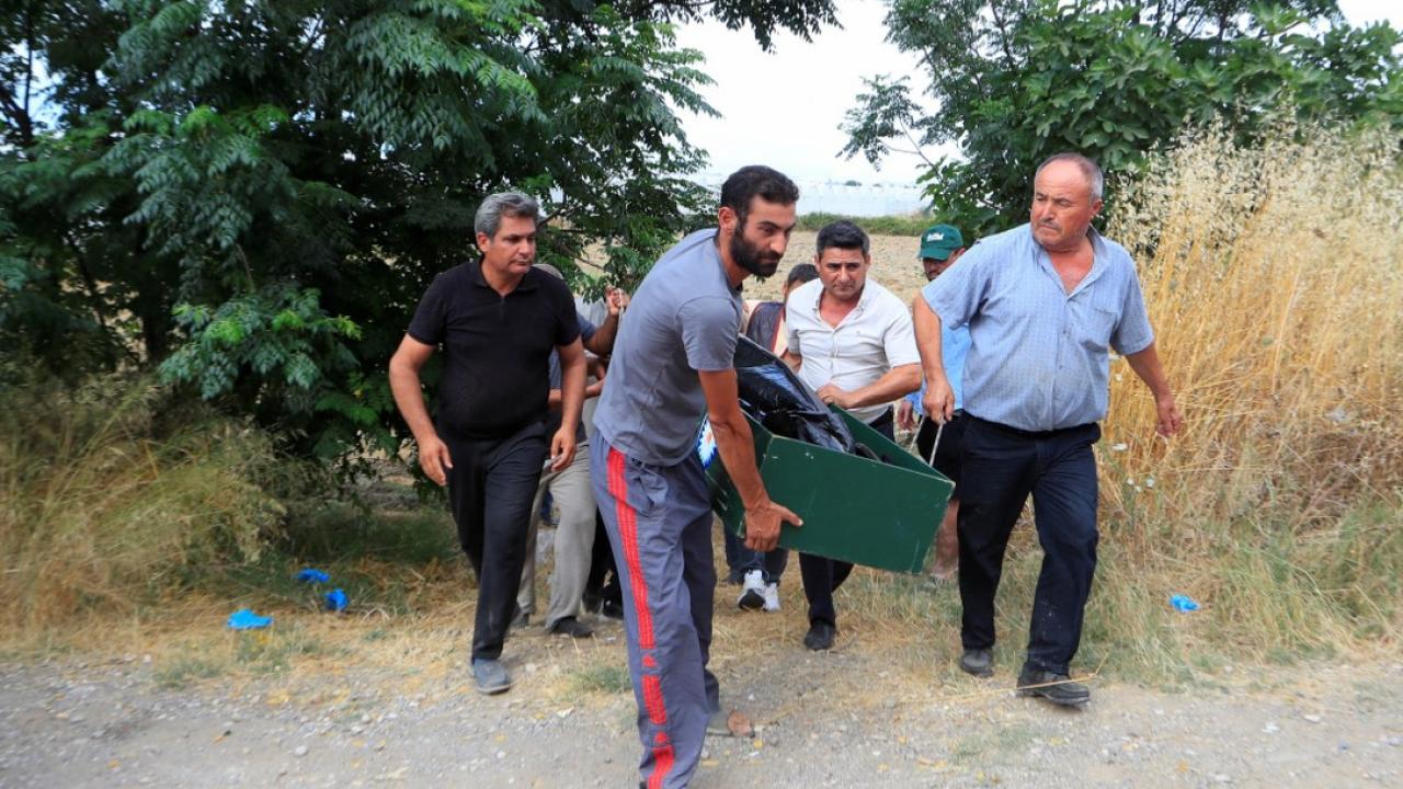 Durkadın Kalkan sulama kanalında ölü bulundu