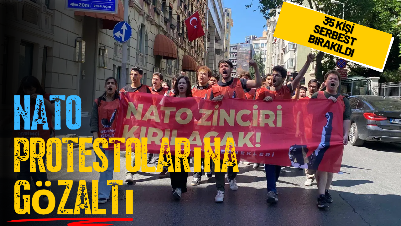 Eskişehir'deki NATO protestosunda gözaltına alınan 35 kişi serbest bırakıldı