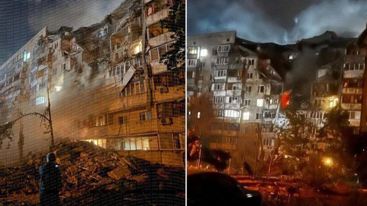 Füzeler Kiev'e yağmur oldu yağdı! Çok sayıda can kaydı var
