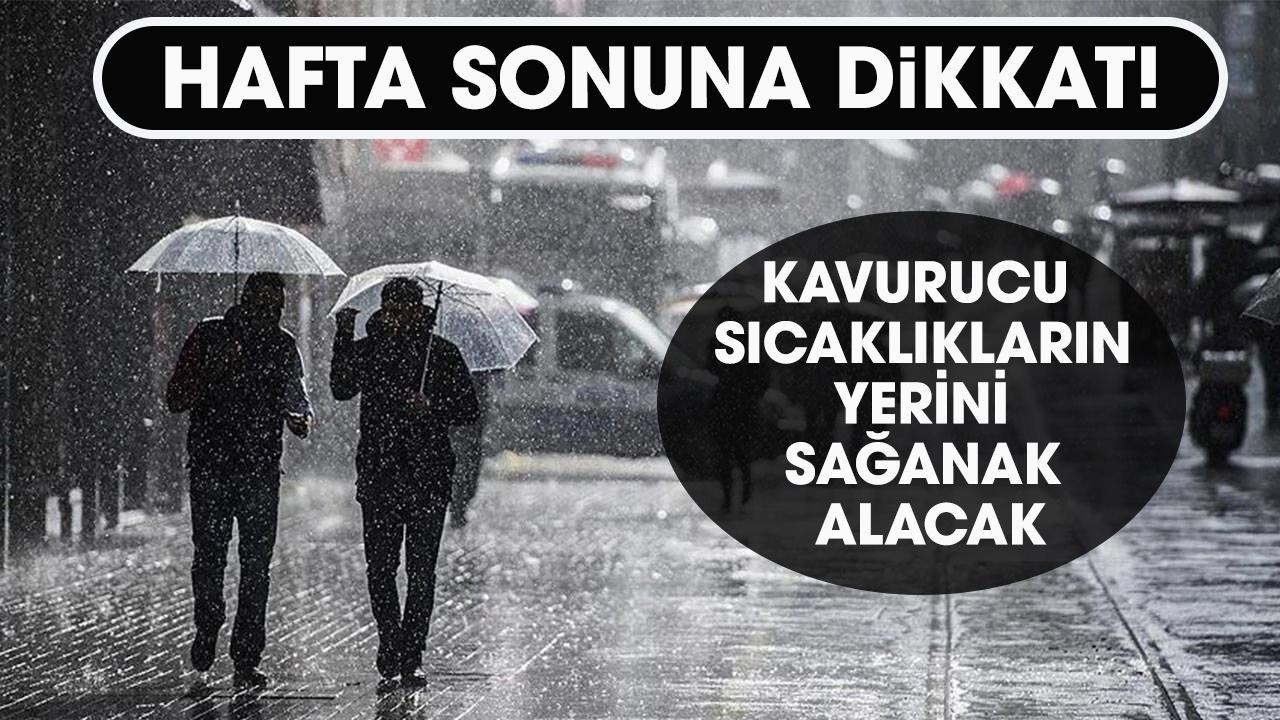 Hafta sonu Karadeniz'de sağanak alarmı! Yağışlı hava yurt geneline yayılıyor