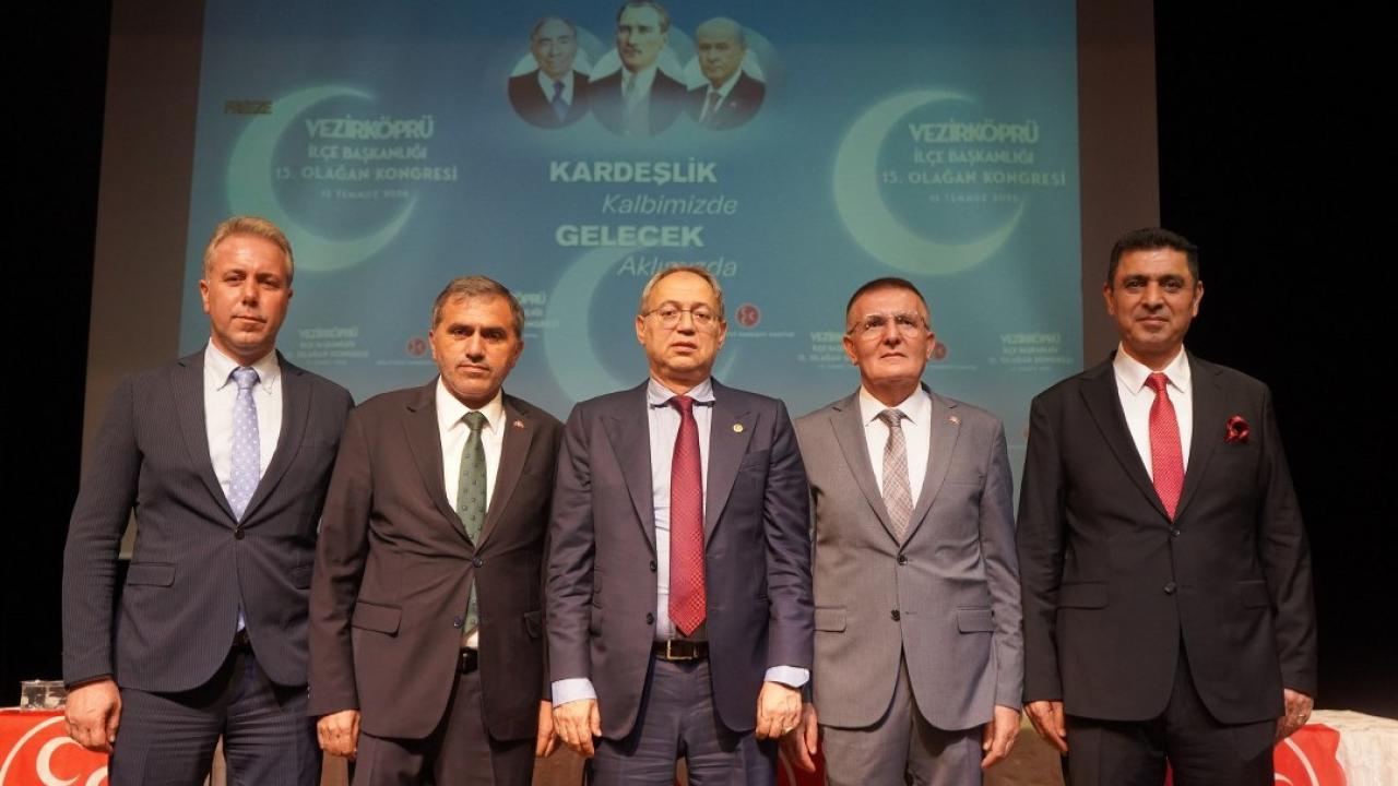 MHP Vezirköprü İlçe Başkanı Hasan Doğru oldu