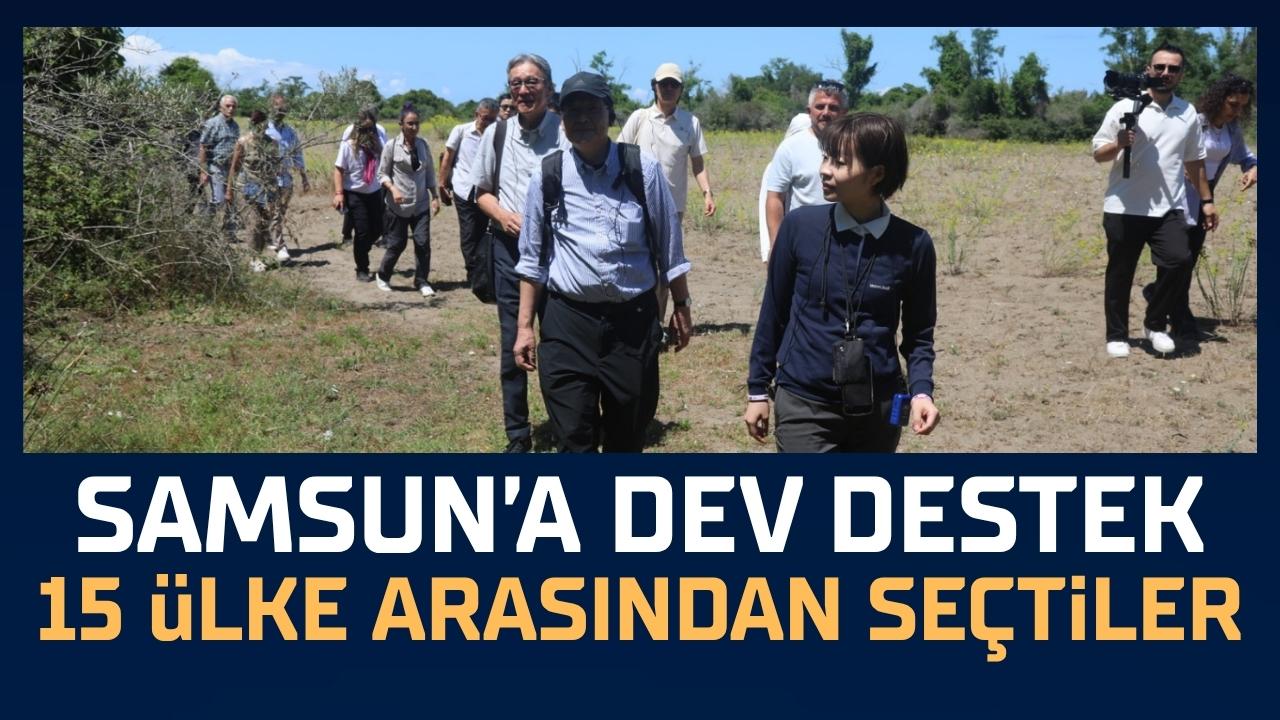 Samsun’a Japonya ve BM’den dev destek: 15 ülke arasından Samsun’u seçtiler
