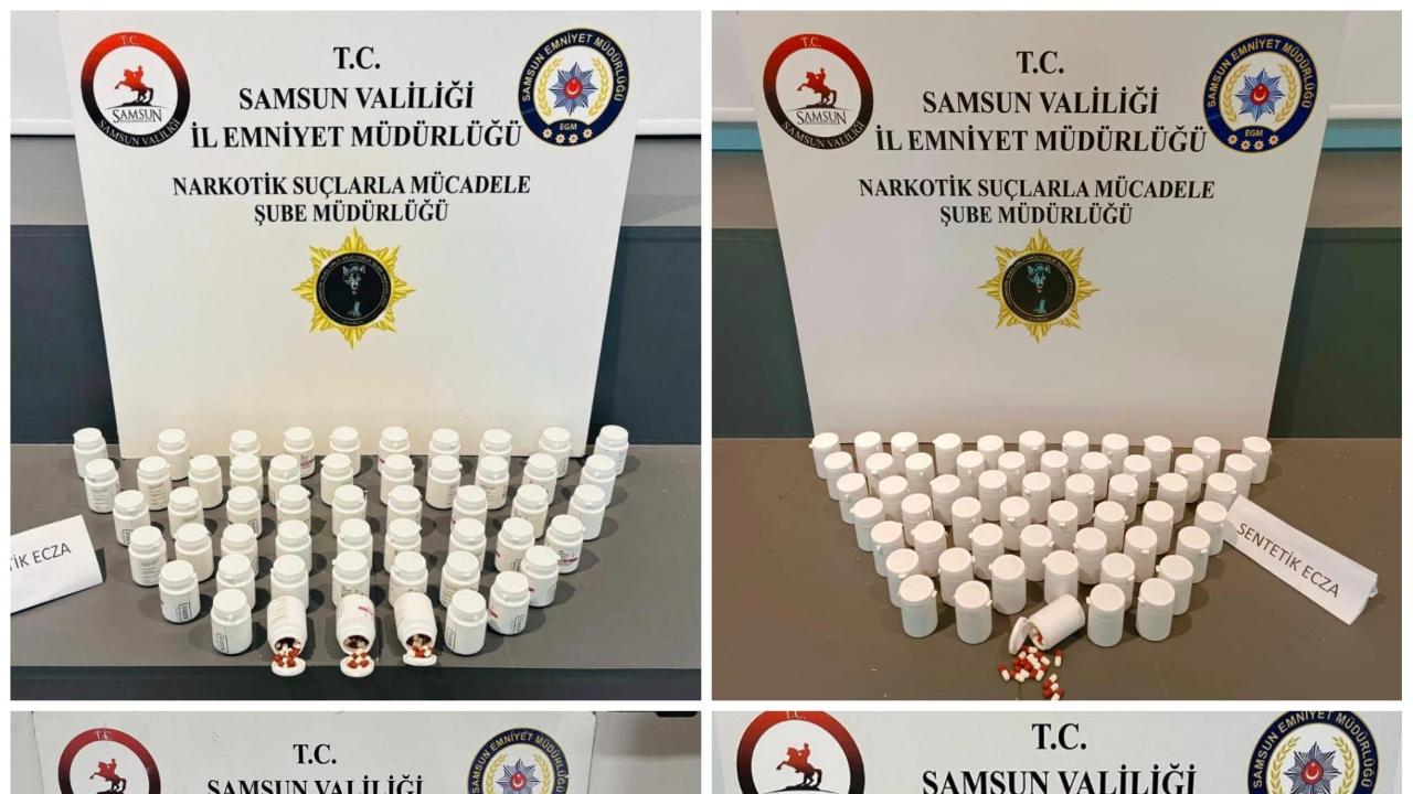 Samsun'da 3 ilçede uyuşturucu operasyonu