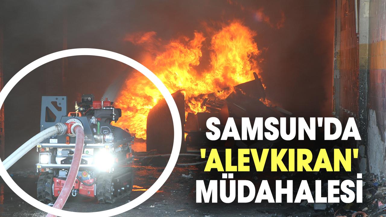 Samsun'da 'Alevkıran' alevlere müdahale etti