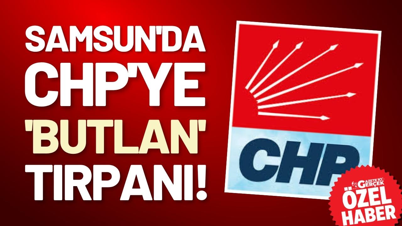 Samsun'da CHP'ye 'butlan' tırpanı