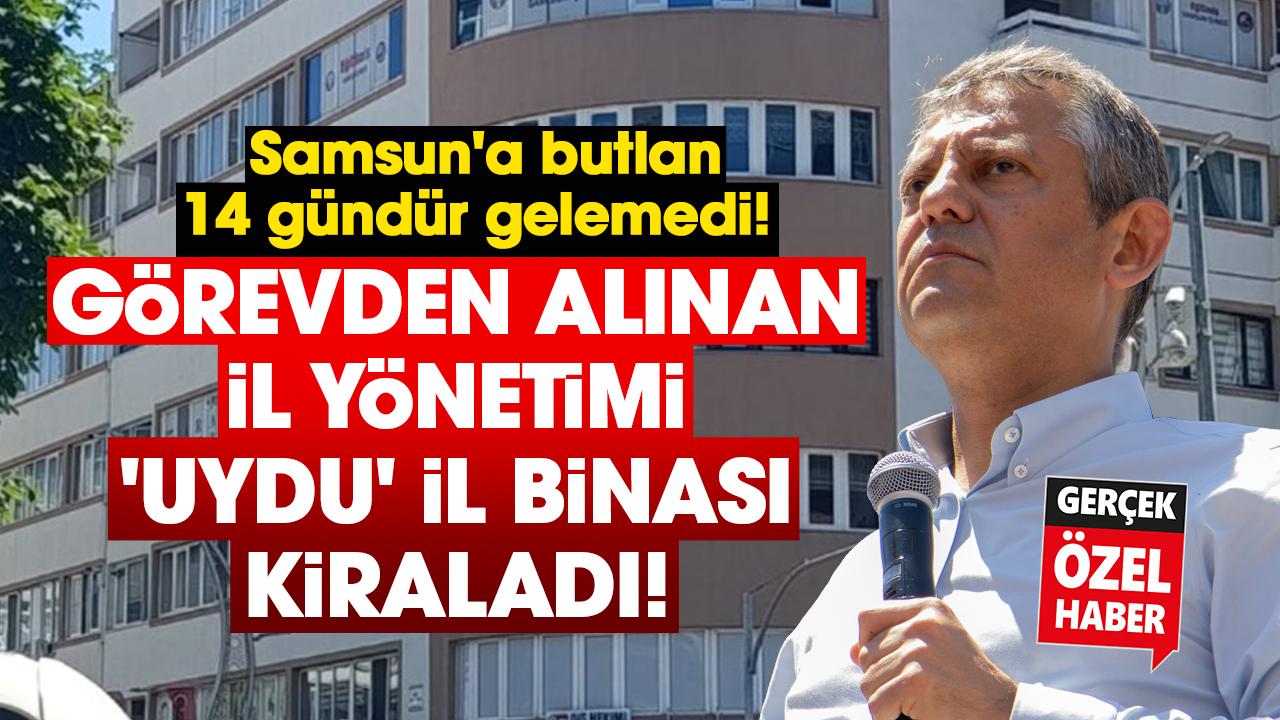 Samsun'da görevden alınan CHP İl Yönetimi 'Uydu' il binasını kiraladı