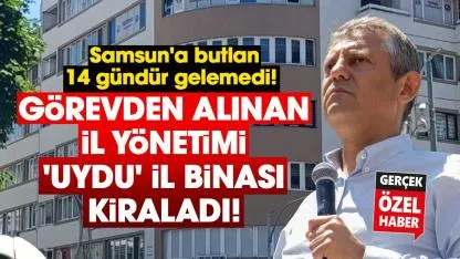Samsun'da görevden alınan CHP İl Yönetimi 'Uydu' il binasını kiraladı