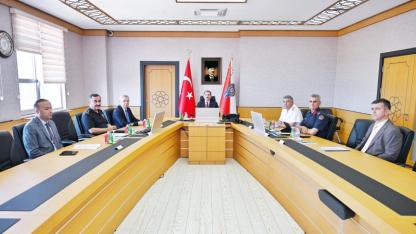 Samsun’da güvenlik ve asayiş masaya yatırıldı