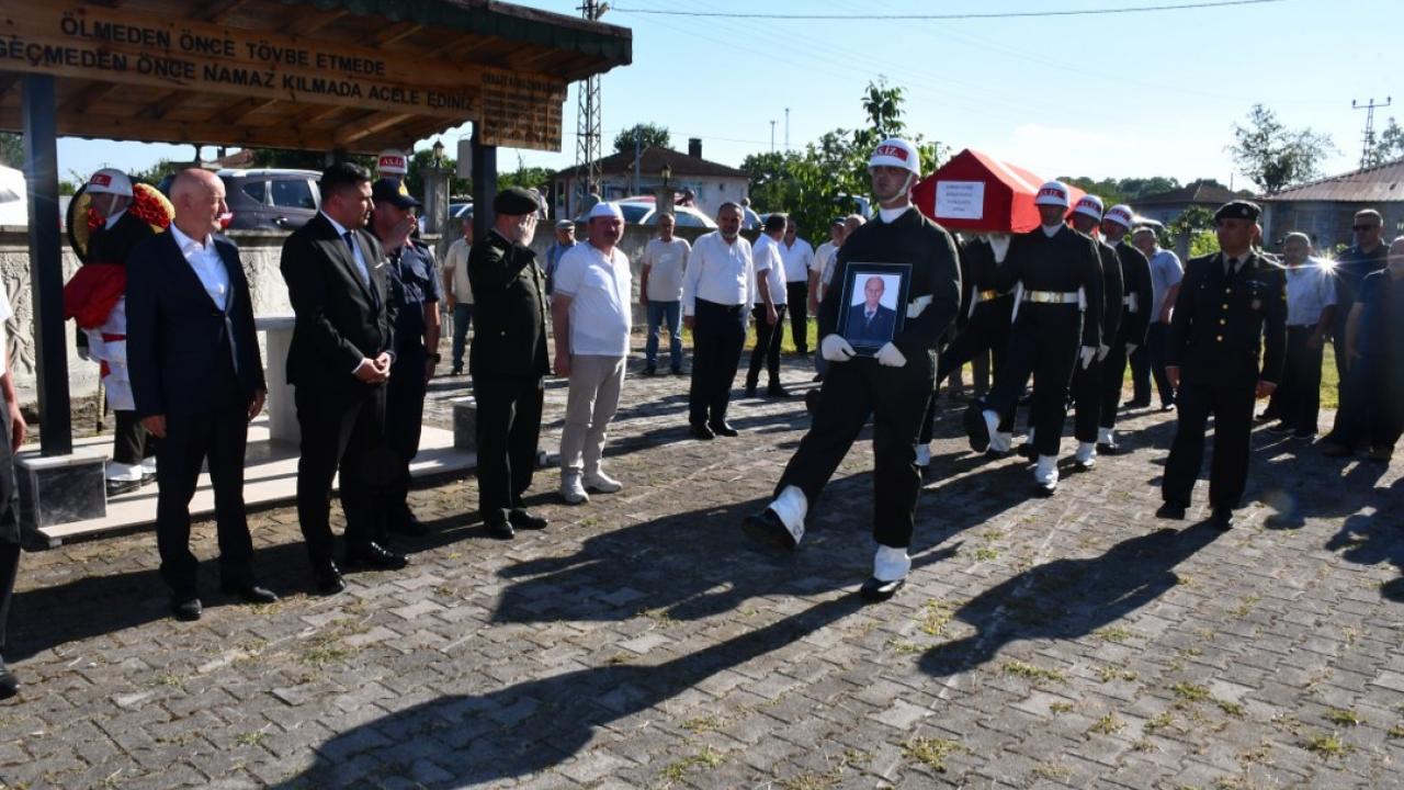 Samsun'da Kıbrıs gazisi son yolculuğuna uğurlandı
