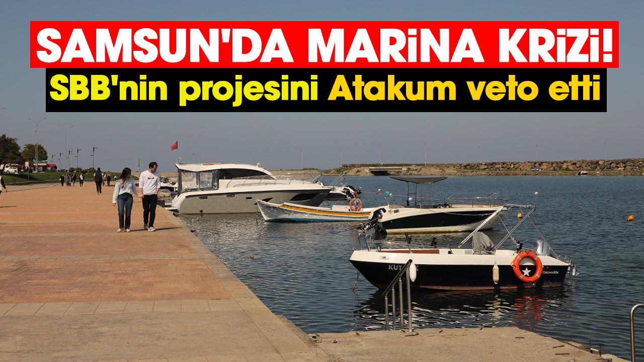 Samsun'da marina krizi! Atakum Belediye Meclisi projeye 'Hayır' dedi