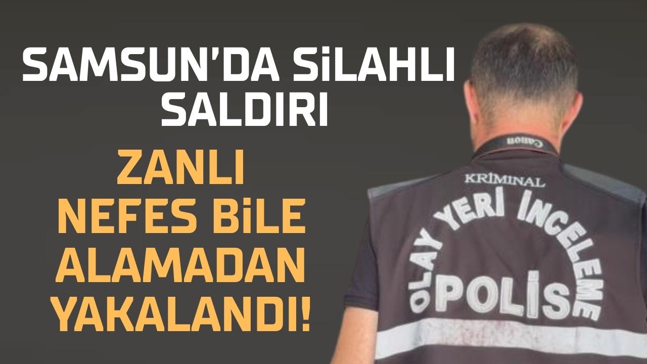 Samsun'da silahlı saldırı: 1 yaralı