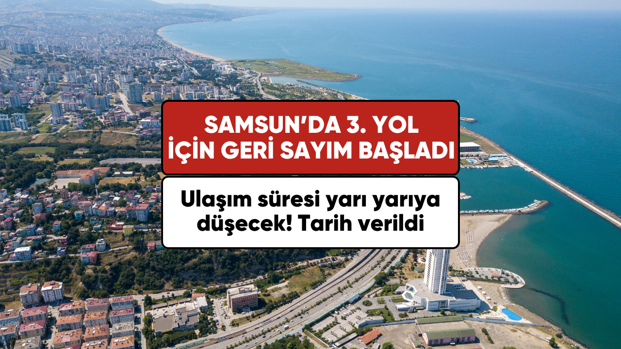 Samsun'da trafik nefes alacak! Çalışmalar hızlandı